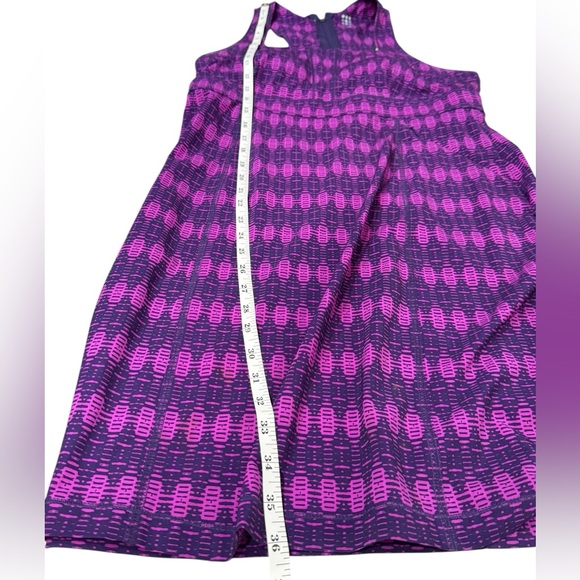 Title‎ Nine Arabella Nimblene Tank Dress Zipper Racer Back Stretch Size 10 - Picture 7 of 9